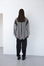 画像をギャラリービューアに読み込む, Silk chambray tuck pants Gray
