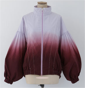 Sunset Windbreaker Bordeaux