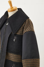 画像をギャラリービューアに読み込む, Tweed Work coat Brown
