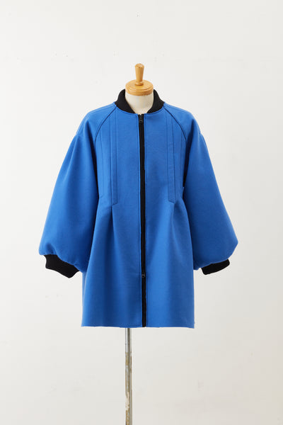 Wool MA-01 Coat Blue