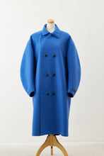 画像をギャラリービューアに読み込む, Long P Coat  Blue
