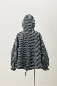 Wool Mods coat Linton Tweed