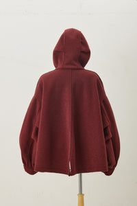 Wool Mods coat Dark Cherry　枚数限定生産