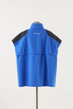 画像をギャラリービューアに読み込む, THREE LAYER VEST PONCHO BLUE
