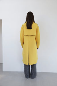 Long P Coat  Yellow