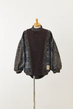 画像をギャラリービューアに読み込む, Limited fabric Dolman sleeve jacket Blue Forest
