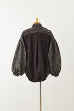 画像をギャラリービューアに読み込む, Limited fabric Dolman sleeve jacket Blue Forest
