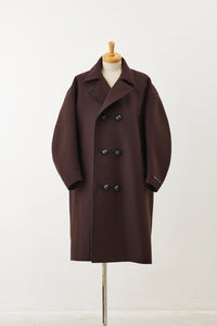 Long P Coat  Brown