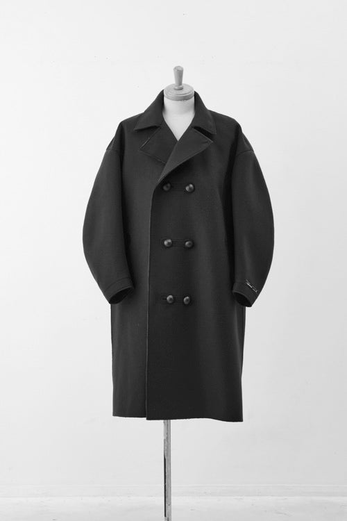 Long P Coat Black – MEGMIURA